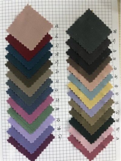 GZ-OK TR牛仔斜 OK1123  成份：58%滌綸 36%人棉 6%氨綸 克重：200g 正面照